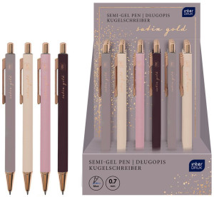 Długopis metalowy Satin Gold - InterDruk