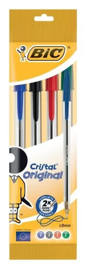 Zestaw długopisów 4 kol. BIC