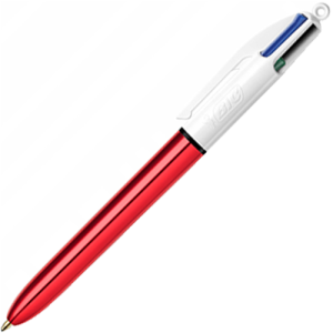 Długopis 4 kolory BIC Shine