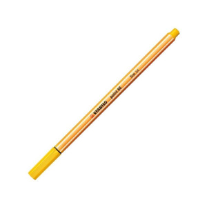 Cienkopis Stabilo żółty Point 88 0,4 mm