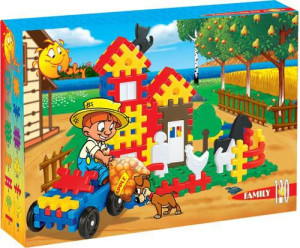 Klocki Rodzinka 120 el. - Polesie
