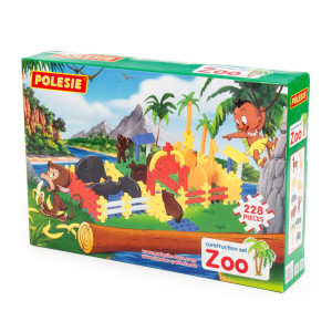 Klocki Zoo 228 el. - Polesie