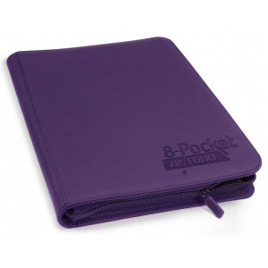 Album na karty Ultimate Guard Zipfolio 320 16-Pocket Xenoskin - Purple