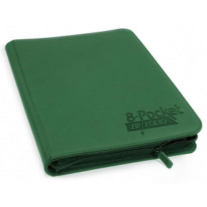 Album na karty Ultimate Guard Zipfolio 320 16-Pocket Xenoskin - zielony