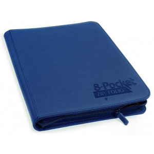 Album na karty Ultimate Guard Zipfolio 320 16-Pocket Xenoskin - niebieski