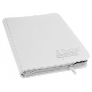 Album na karty Ultimate Guard Zipfolio 320 16-Pocket Xenoskin - biały