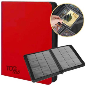 Album na karty TCGLab 9-pocket Toploader album (252 karty) czerwony