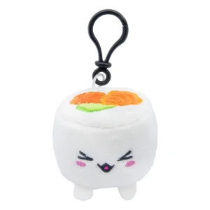 Maskotka pluszowa Sushi Uramaki z łososiem 7 cm