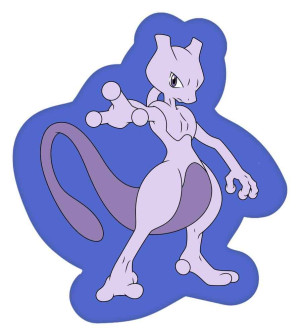 Poduszka Pokémon mewtwo 36 cm