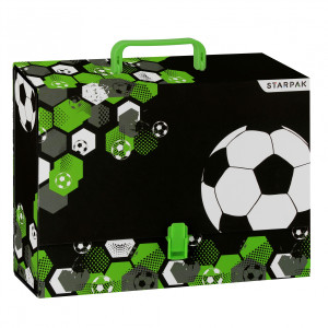 Teczka z rączką A4/ 95 mm Football - Starpak