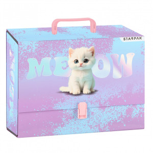 Teczka z rączką A4/ 90 mm Cute Kitty - Starpak