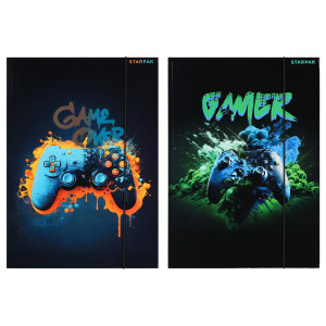 Teczka z gumką Game Pad A4 - Starpak