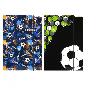 Teczka z gumką pap. A4 Football - Starpak