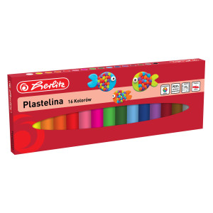 Plastelina 16 kolorów Herlitz