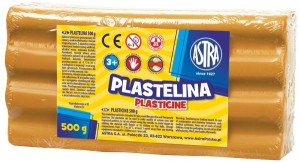 Plastelina pomarańczowa 0,5 kg - Astra
