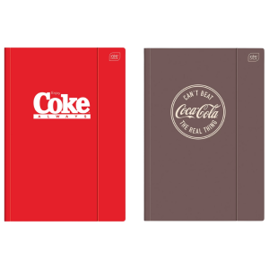 Teczka z gumką hybrid Coca-Cola mix wzorów - Interdruk
