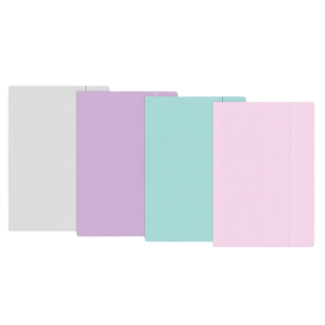 Teczka z gumką pastelowa mix kol. - Interdruk