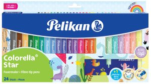 Pisaki Colorella Star 25 kol. - Pelikan