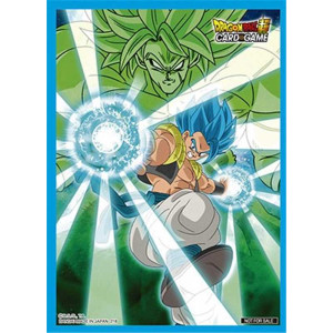 Dragon Ball Per Dragon Ball Fusion Standard Size Deck Protector sleeves Blue Gogeta
