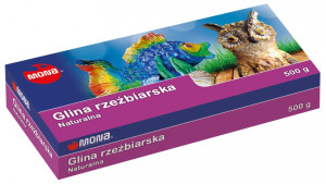 Glina rzeźbiarska naturalna 500 g MONA