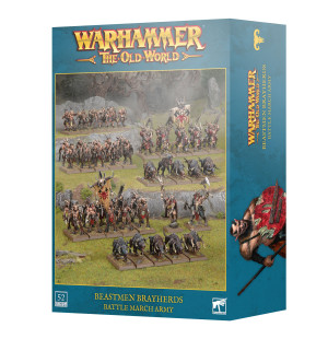 Warhammer The Old World: Beastman Brayherds Battle March Army
