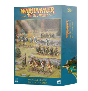 Warhammer The Old World: Wood Elf Realms Battle March Army