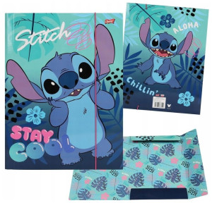 Teczka Stitch z gumką A4