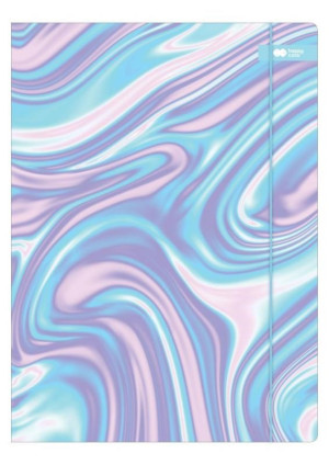 Teczka kartonowa z gumką A4 Pastel Twist