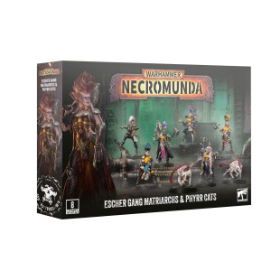 Warhammer Necromunda: Escher Gang - Matriarchs and Phyrr Cats