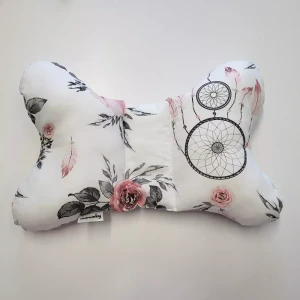 Poduszka Antywstrząsowa Motylek Bawełna | Róże i Łapacze Snów | OUTLET