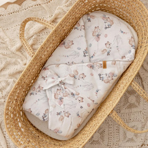 Rożek Becik Niemowlęcy Bawełniany | Liski