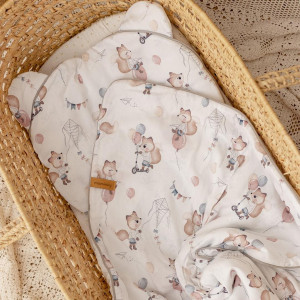 Komplet Pościeli Dziecięcej 75x100cm Bawełna | Liski