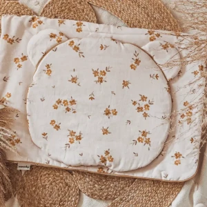 Komplet Pościeli Dziecięcej 75x100cm Bawełna | Little Brown Flowers