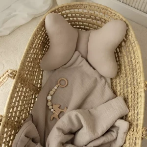 Komplet Pościeli 3w1 Muślin A'la Len | Beż