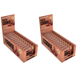 BODY ATTACK - Protein Cookie - 12x 2x 60gSuplementy białkowe