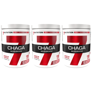 7 NUTRITION Chaga Mushroom - 3x 150gZysk od 60zł do 70zł