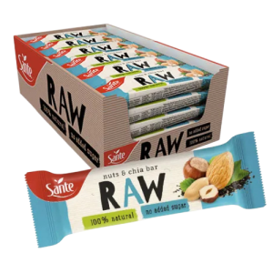 SANTE Baton Raw - 36x 35g - Nuts & Chia