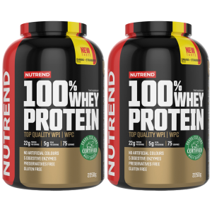 NUTREND 100% Whey Protein - 2x 2250gSuplementy białkowe