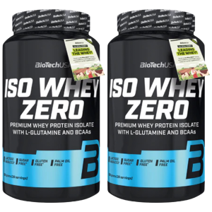 BioTech USA Iso Whey Zero - 2x 908gSuplementy białkowe