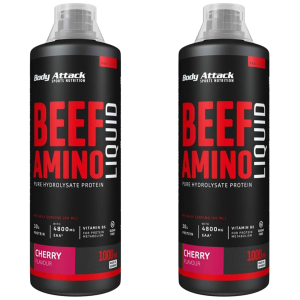 BODY ATTACK Beef Amino Liquid - 2x 1000mlZysk od 60zł do 70zł