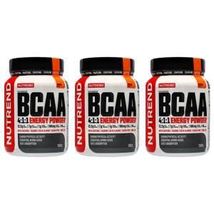 NUTREND - BCAA Powder 4:1:1 - 3x 500g - OrangeZysk od 90zł do 100zł