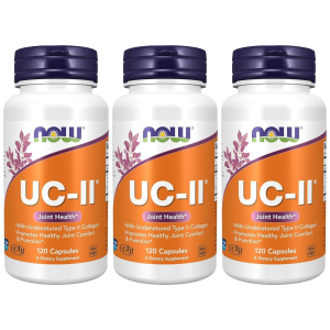 NOW - UC-II Collagen Type II 40mg - 3x 120vcaps.Zysk powyżej 140zł