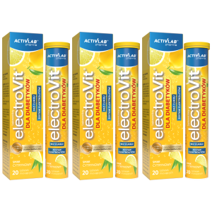 ACTIVLAB PHARMA - ElectroVit dla Diabetyków - 20tabs. - 3x LemonZysk od 5zł do 10zł
