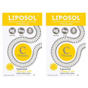 ALINESS Liposol Liposomal Vitamin C 1000 - 2x 40 saszetek