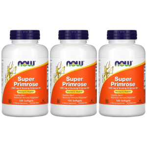 NOW Super Primrose - 120softgels. - 3x Olej z Wiesiołka DwuletniegoZysk od 90zł do 100zł