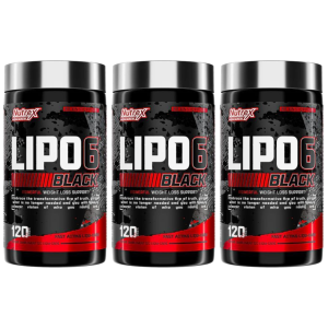 NUTREX Lipo 6 Black - 3x 120capsZysk od 90zł do 100zł