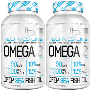 IRON HORSE Omega 3 - 2x 90tabsZysk od 10zł do 20zł