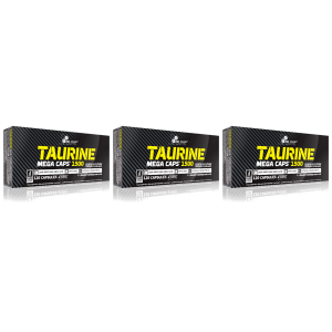 OLIMP Taurine MEGA CAPS - 3x 120capsZysk od 30zł do 40zł