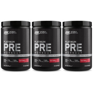 OPTIMUM NUTRITION Platinum Pre Workout - 3x 420gZysk od 120zł do 140zł