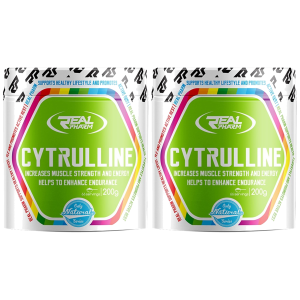 REAL PHARM Citrulline - 2x 200gBoostery Azotowe